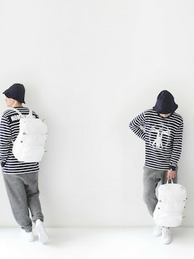 「LOOK AT US」｜LOOK AT USさん（メンズ・174cm）の春コーディネート