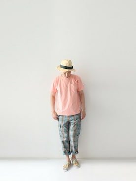 「LOOK AT US」｜LOOK AT USさん（メンズ・174cm）の春コーディネート