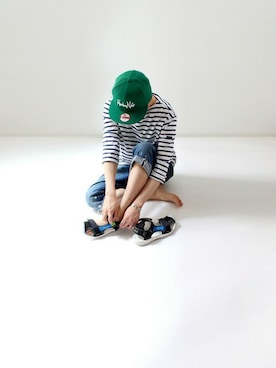 「LOOK AT US」｜LOOK AT USさん（メンズ・174cm）の春コーディネート