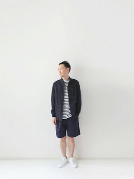 「LOOK AT US」｜LOOK AT USさん（メンズ・174cm）の春コーディネート