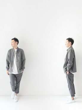 「LOOK AT US」｜LOOK AT USさん（メンズ・174cm）の春コーディネート