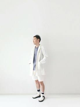 「LOOK AT US」｜LOOK AT USさん（メンズ・174cm）の春コーディネート