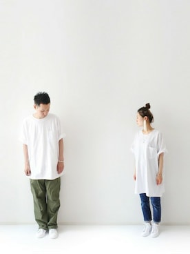 「CAMBER（キャンバー）のアイテム」を使った、LOOK AT USさん（メンズ・174cm）の夏コーディネート