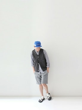 「LOOK AT US」｜LOOK AT USさん（メンズ・174cm）の夏コーディネート