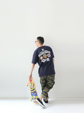 「LOOK AT US」｜LOOK AT USさん（メンズ・174cm）の夏コーディネート