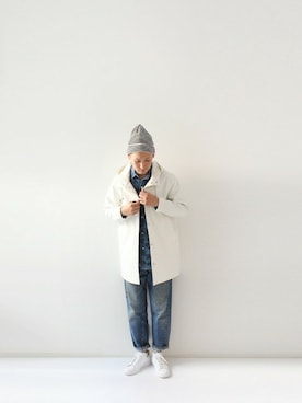 「stutterheim」｜LOOK AT USさん（メンズ・174cm）の秋コーディネート