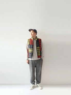 「LOOK AT US」｜LOOK AT USさん（メンズ・174cm）の秋コーディネート