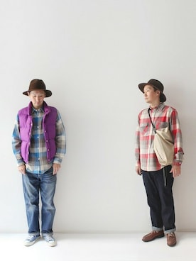 「LOOK AT US」｜LOOK AT USさん（メンズ・174cm）の冬コーディネート
