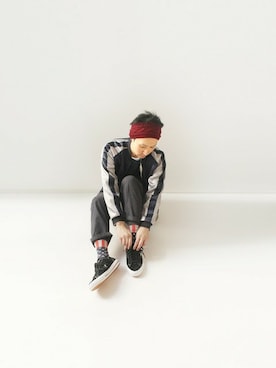 「LOOK AT US」｜LOOK AT USさん（メンズ・174cm）の冬コーディネート