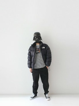 「パタゴニア」｜LOOK AT USさん（メンズ・174cm）の冬コーディネート