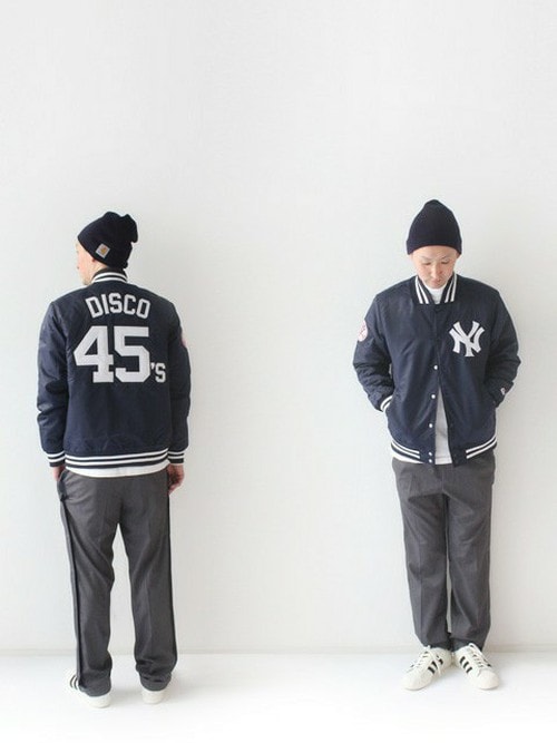 M.V.P.（エムブイピー）の「M.V.P. x MAJESTIC 45's STAIN JACKET