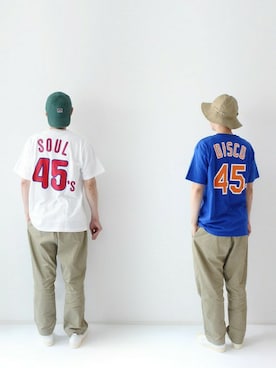 「LOOK AT US」｜「アイテム（トップス）」を使った、LOOK AT USさん（メンズ・174cm）の春コーディネート