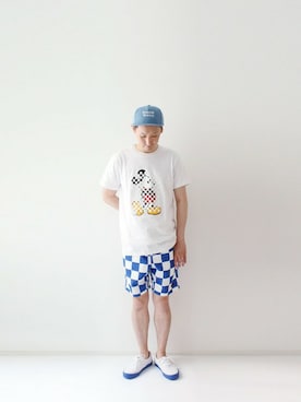 「LOOK AT US」｜LOOK AT USさん（メンズ・174cm）の春コーディネート