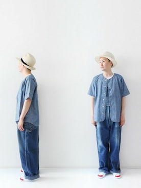 「LOOK AT US」｜LOOK AT USさん（メンズ・174cm）の春コーディネート