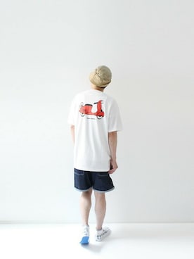 「ハットコーデ」｜LOOK AT USさん（メンズ・174cm）の春コーディネート