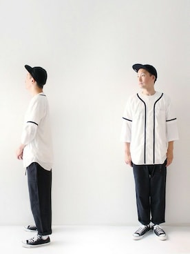 「LOOK AT US」｜LOOK AT USさん（メンズ・174cm）の秋コーディネート