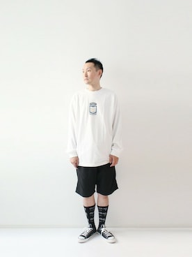 「Nothing special（ナッシングスペシャル）のアイテム」を使った、LOOK AT USさん（メンズ・174cm）の秋コーディネート