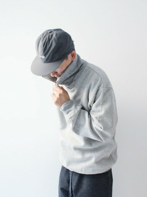 Hombre Nino（オンブレニーニョ）の「Hombre Nino RIB ZIP CREW NECK 
