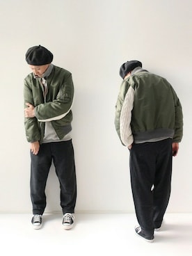 「LOOK AT US」｜LOOK AT USさん（メンズ・174cm）の秋コーディネート