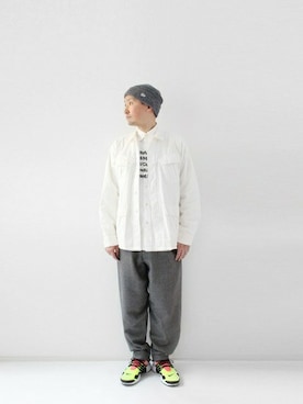 「LOOK AT US」｜「アイテム（パンツ）」を使った、LOOK AT USさん（メンズ・174cm）の冬コーディネート