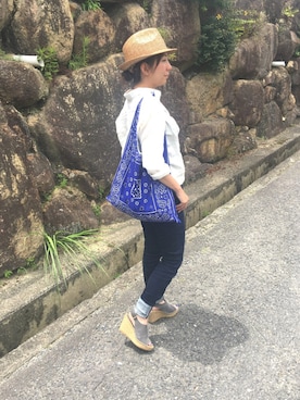 「FINAL DECISION（ファイナルディシジョン）のアイテム」を使った、madoflさん（レディース・152cm）の夏コーディネート