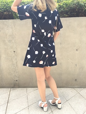 「Sunnyday」｜「アイテム（ワンピース/ドレス）」を使った、Cheung Yingさん（レディース・160cm）の春コーディネート