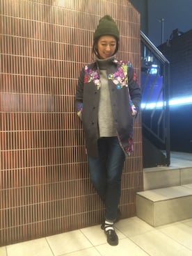 gondairaさん（レディース・172cm）の冬コーディネート