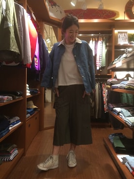 gondairaさん（レディース・172cm）の春コーディネート