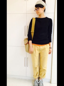 「セントジェームス」｜「アイテム（その他シューズ）」を使った、m.sさん（レディース・157cm）の秋コーディネート