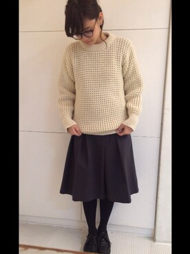 m.sさん(レディース・157cm)の冬コーディネート