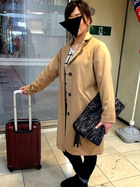 mihoさん（レディース・158cm）の冬コーディネート