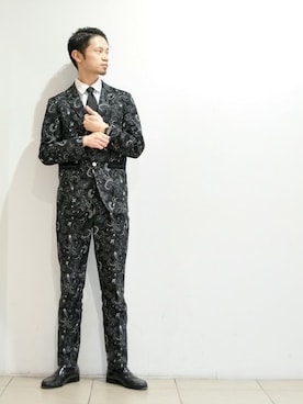 「URBAN RESEARCH Sonny Label（アーバンリサーチサニーレーベル）のアイテム（テーラードジャケット）」を使った、KakeruMayama(真山走)さん（メンズ・173cm）の春コーディネート