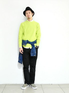 KakeruMayama(真山走)さん（メンズ・173cm）の冬コーディネート