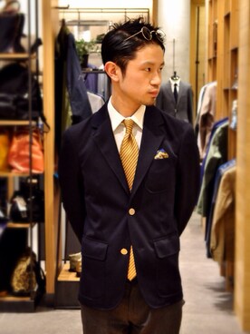 KakeruMayama(真山走)さん(メンズ・173cm)の春コーディネート