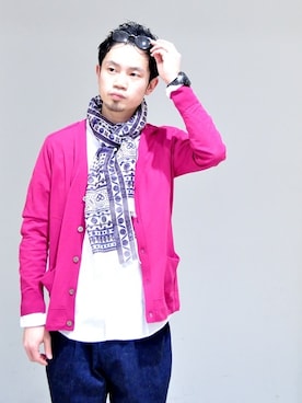KakeruMayama(真山走)さん（メンズ・173cm）の春コーディネート