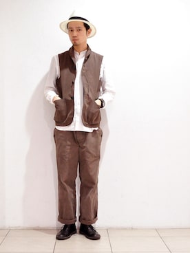 KakeruMayama(真山走)さん(メンズ・173cm)の春コーディネート