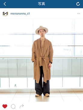 KakeruMayama(真山走)さん（メンズ・173cm）の春コーディネート