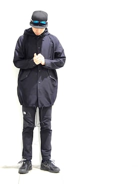 「URBAN RESEARCH（アーバンリサーチ）のアイテム（ミリタリージャケット）」を使った、KakeruMayama(真山走)さん（メンズ・173cm）の春コーディネート