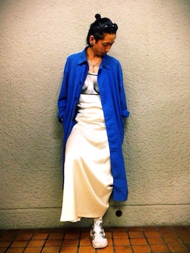 「DRIES VAN NOTEN（ドリスヴァンノッテン）のアイテム（その他アウター）」を使った、志波さん（メンズ・168cm）の夏コーディネート