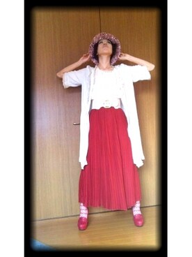 OKAYUさん（レディース・161cm）の春コーディネート