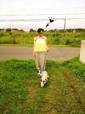 OKAYUさん（レディース・161cm）の夏コーディネート