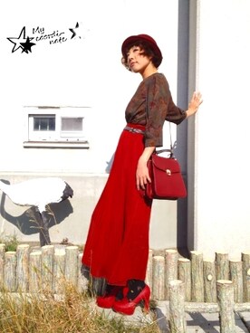 OKAYUさん（レディース・161cm）の秋コーディネート