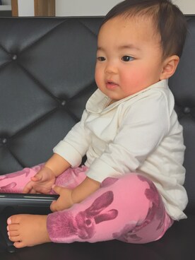 「もうすぐ1歳」｜suzizi.さん（キッズ・70cm）の秋コーディネート