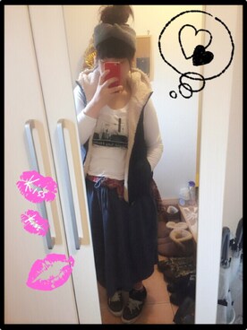 なりみいさん（レディース・162cm）の冬コーディネート