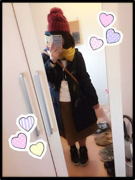 なりみいさん（レディース・162cm）の冬コーディネート