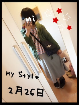 「スエット」｜なりみいさん（レディース・162cm）の冬コーディネート