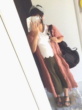 なりみいさん（レディース・162cm）の夏コーディネート