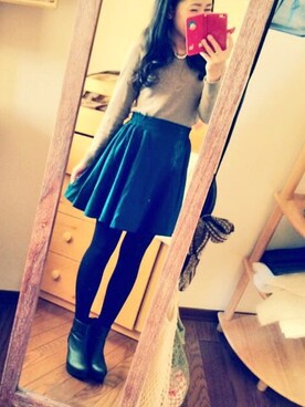 AKARIさん(レディース・152cm)の冬コーディネート