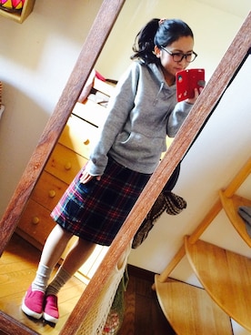 AKARIさん（レディース・152cm）の冬コーディネート