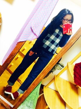 AKARIさん（レディース・152cm）の冬コーディネート